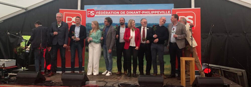 Les festivités du 1er mai du PS Dinant-Philippeville et du PS Luxembourg